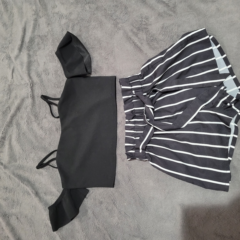 Top and shorts set